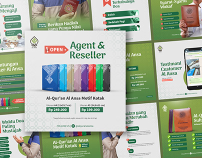 Book Social Media Design | Al-Qur'an Al Ansa