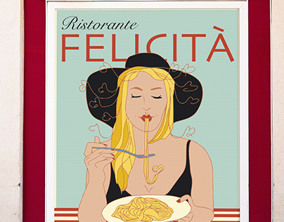 Ristorante FELICITA poster advertisement