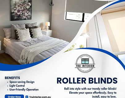 Quality Roller Blinds in Truganina From Tru Interio