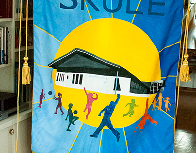 Vågåmo school banner