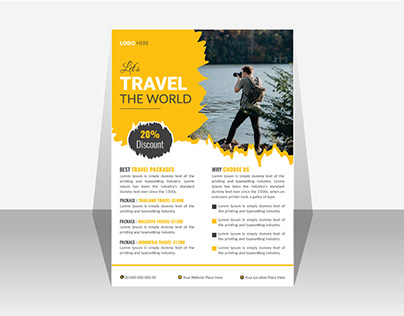 Travel Flyer Template