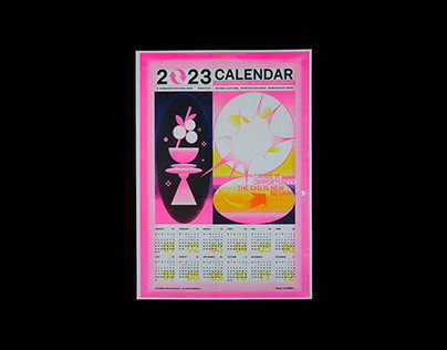 2023 Calendar Poster Design