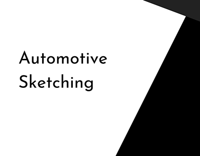 Project thumbnail - Automotive Sketching