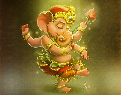 Lord Ganesha Projects | Photos, videos, logos, illustrations and branding  on Behance