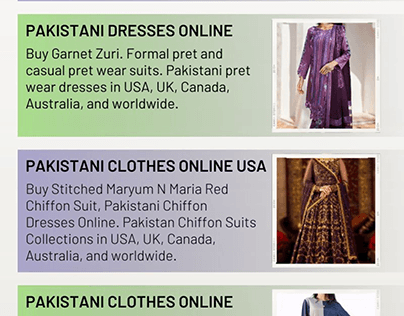 Pakistani Dresses Online, Suits & Clothes Shopping
