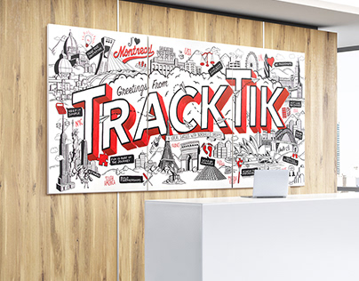 TrackTik Art Piece
