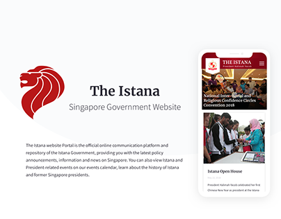 Istana - Website redesign & rebranding