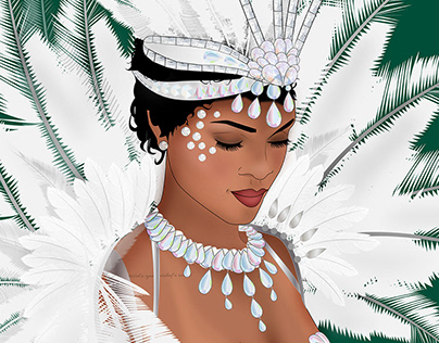 Samba Rihanna - Graphic Design