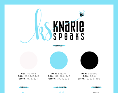 Branding for Knarie Speaks