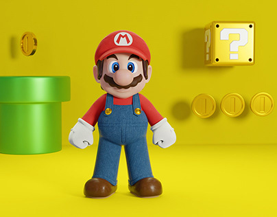 Super Mario Bros Vector on Behance