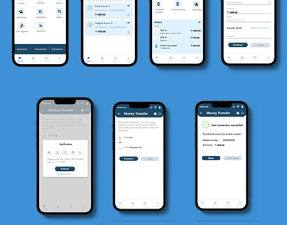 Redesign mobile banking app