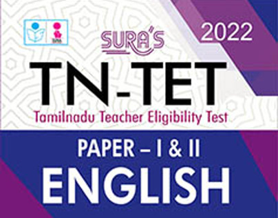 Sura's TN-TET English Paper I and Paper II Exam Book