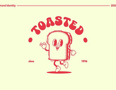 Project thumbnail - TOASTED – Brand Identity