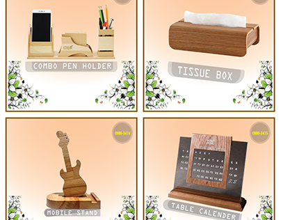 Wooden Item Product Design