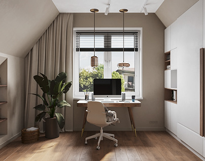 Home office | Attic room 17m²