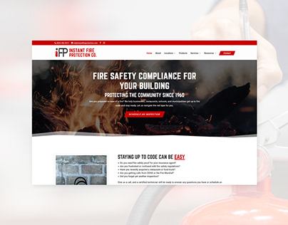 Fire Safety Compliance Web Design