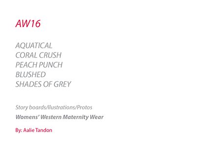 AW16 Maternity wear collections, Prints & Styling