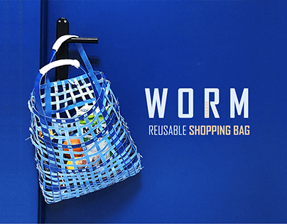 Worm - Reusable Shopping Bag
