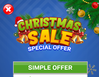 Christmas In App UI Design