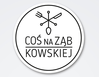 COŚ NA ZĄBkowskiej Restaurant / visual identity