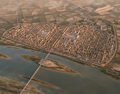 Roman city of Augusta Emerita II century C.E.