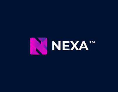 Nexa Logo Design | Modern Logo Design | Colorful Logo
