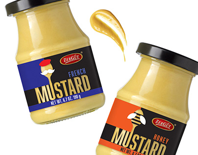 Mustard Labels