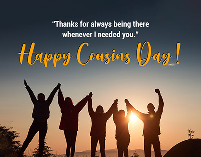 National Cousins Day is annually marked on July 24.