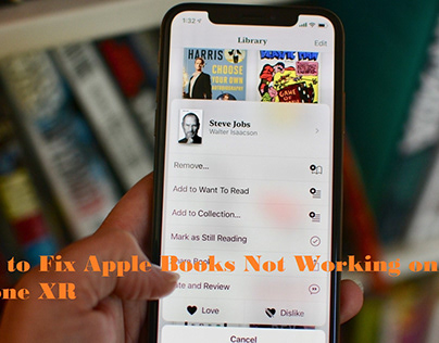 How to Fix Apple Books Not Working on iPhone XR
