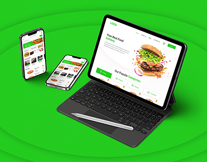 Food Delivery Web & Mobile App UI Design