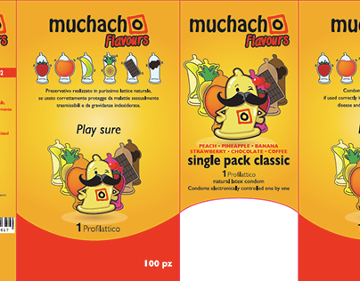 Packaging Design condom "Muchacho"