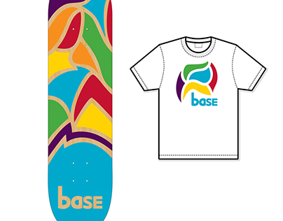 Skateboard and Tshirt Design