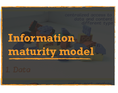 Information maturity model
