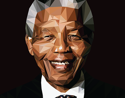    Nelson Mandela / Madiba / Rolihlahla | Low Poly