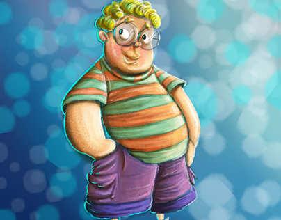 fat boy illustration