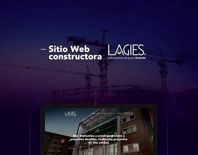 Sitio Web · Constructora LAGIES