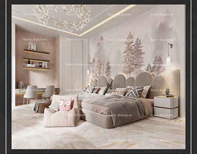 Dubai-Modern Style-Girls Bedroom