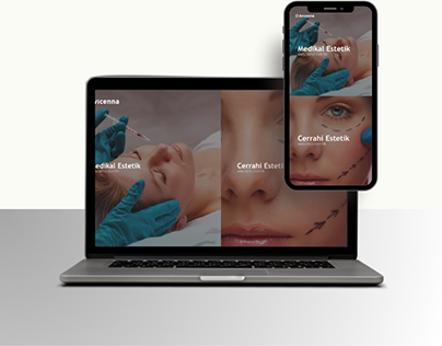 Medical Aesthetic Center Landing Page