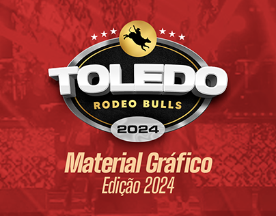 Design Gráfico - Toledo Rodeo Bulls 2024