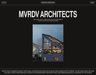 MVRDV ARCHITECTS redesign concept