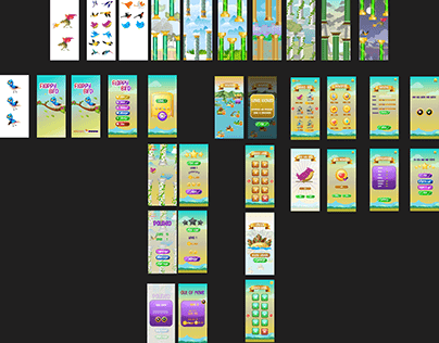 Flappy bird Game ui