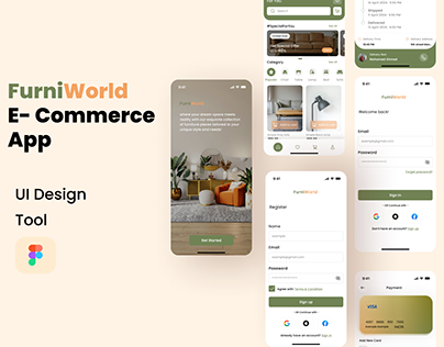 FurniWorld E- Commerce App