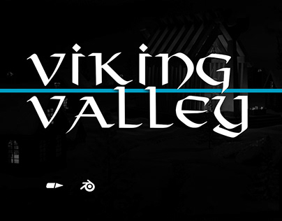 Viking Valley | Blender + Photoshop
