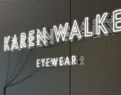 OPTICAL W : KAREN WALKER retail shop design