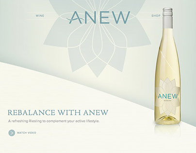 Anew Wines Website