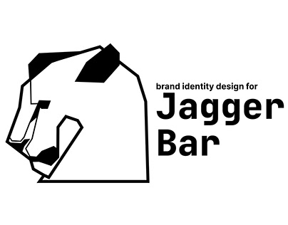 Brand identity design for JAGGER BAR