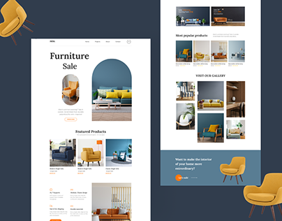 Furniture Web site design