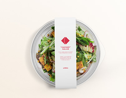 Packaging Design # "Caesar" Salad Container