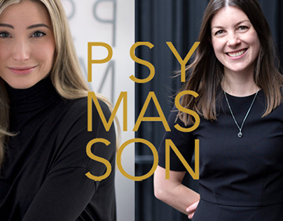 Branding & photographie pour Psy Masson