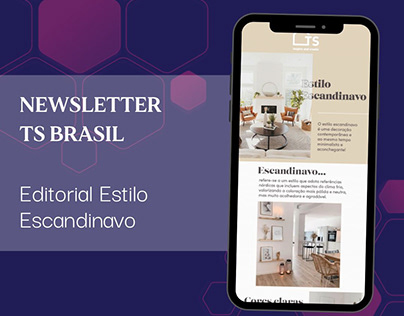 Newsletter TS Brasil | Editorial Estilo Escandinavo